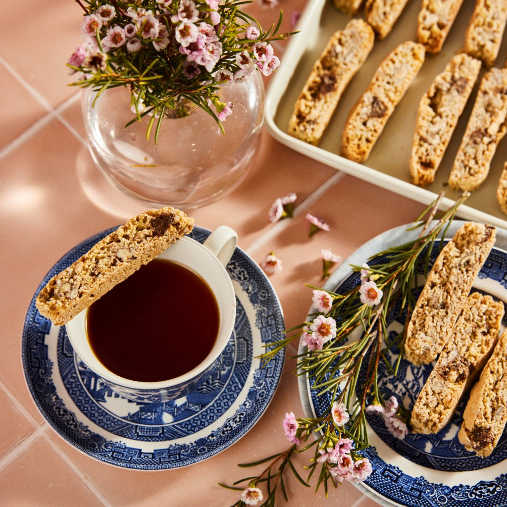 Dark Chocolate & Pecan Biscotti