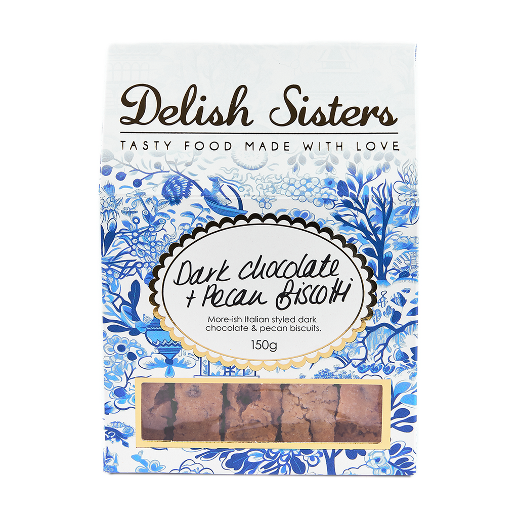 Dark Chocolate & Pecan Biscotti